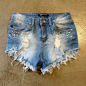 Bonage Women's Jean Shorts. Size S.